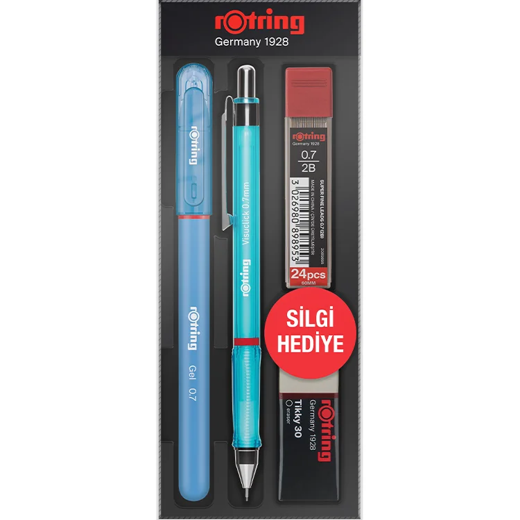 Rotring Visuclick Jel+versatil Kalem Set 0.7 Mavi Ro-vkj07-mavı