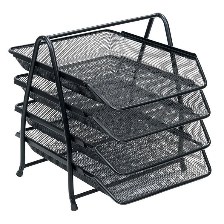 Rubenis 9184-s Evrak Rafi 4lü Siyah