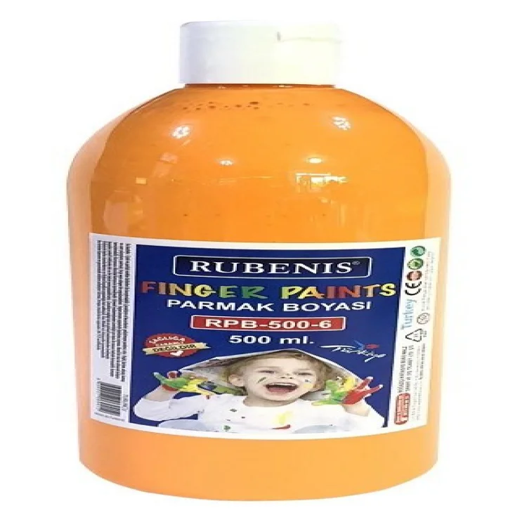 Rubenis Rpb-500-6 Parmak Boya Turuncu 500 Ml