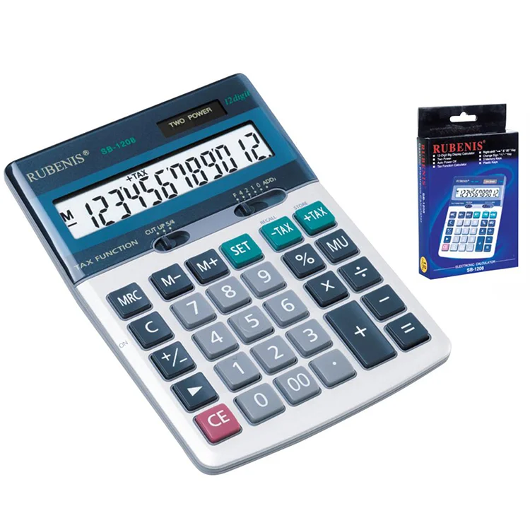 Rubenis Sb-1208 Hesap Makinesi 12 Hane