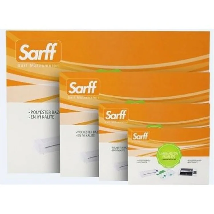 Sarff A-4 Laminasyon 125 Micron 100lü (216*303) 15309016