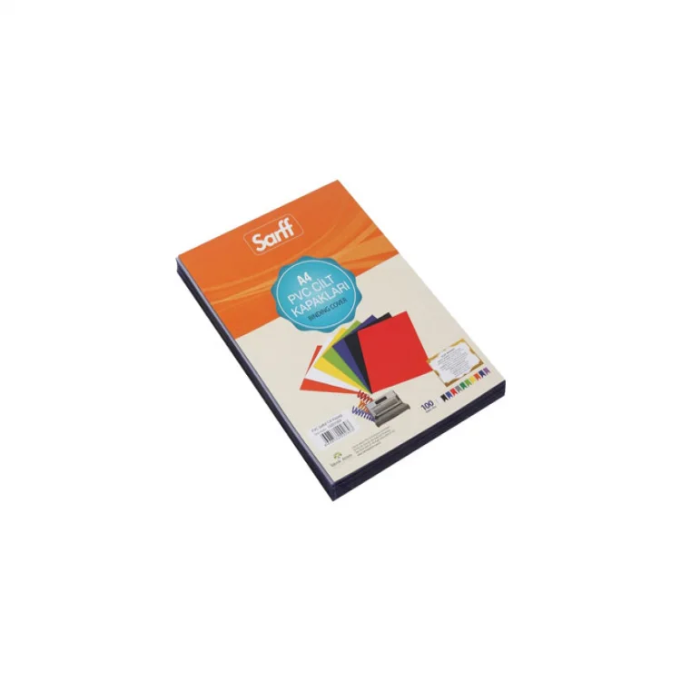 Sarff A-4 Pvc Opak Cilt Kapağı Lacivert 15201020
