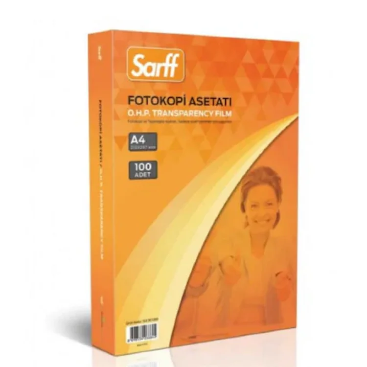 Sarff Fotokopi Asetatı A-4 100lü Pk 15330089