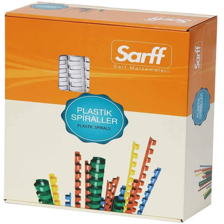 Sarff Plastik Spiral 25 Mm 50li Beyaz 15312061