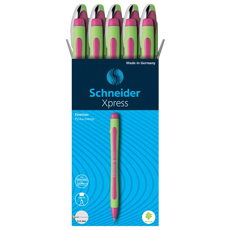 Schneider Fineliner Kalem Xpress 0.8 Mm Pembe 190009 Scr093b