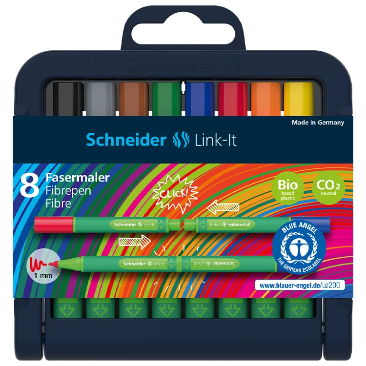 Schneider Link-ıt Keçe Uçlu Kalem 1.0 Mm 8li 192098
