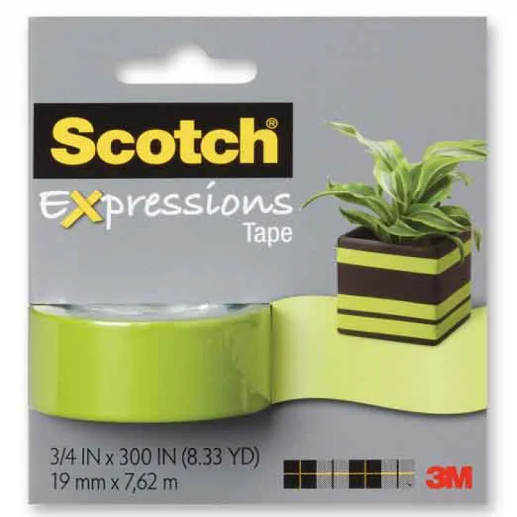 Scotch® C214-grn ® Renkli Bant Yeşil 19mmx7,62 M