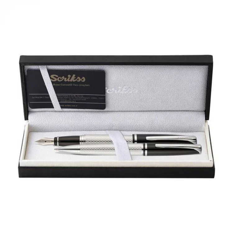 Scrikss 477 Dolma + Tükenmez Kalem İkili Set