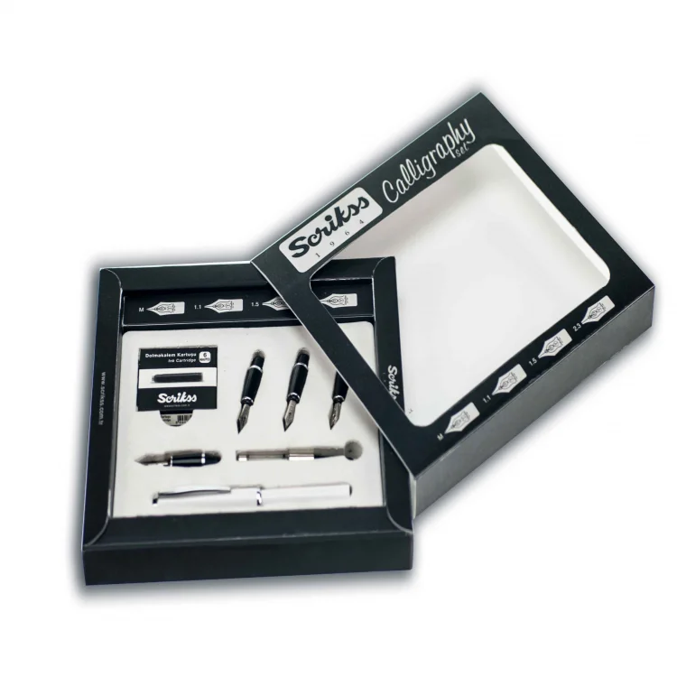 Scrikss Kaligrafi Kalem Seti Beyaz