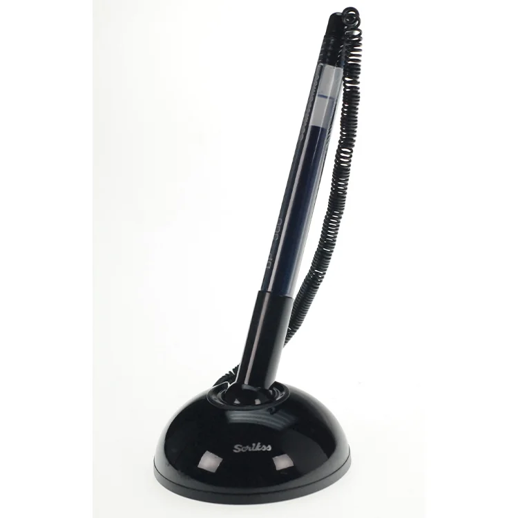 Scrikss Masa Kalemi Dp-360 Sipiralli Jel Tükenmez Siyah