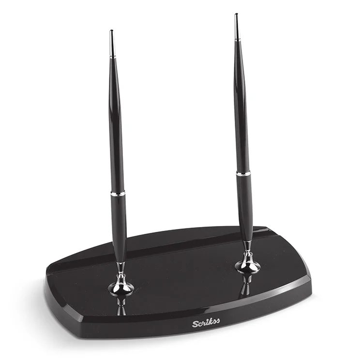 Scrikss Masa Takımı Çiftli Silver Siyah No:17