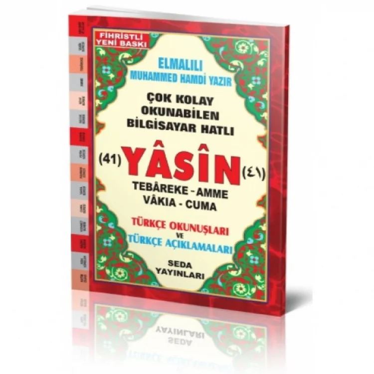 Seda Yayınları Cep Boy Yasin Türkçe K050 Rmzn