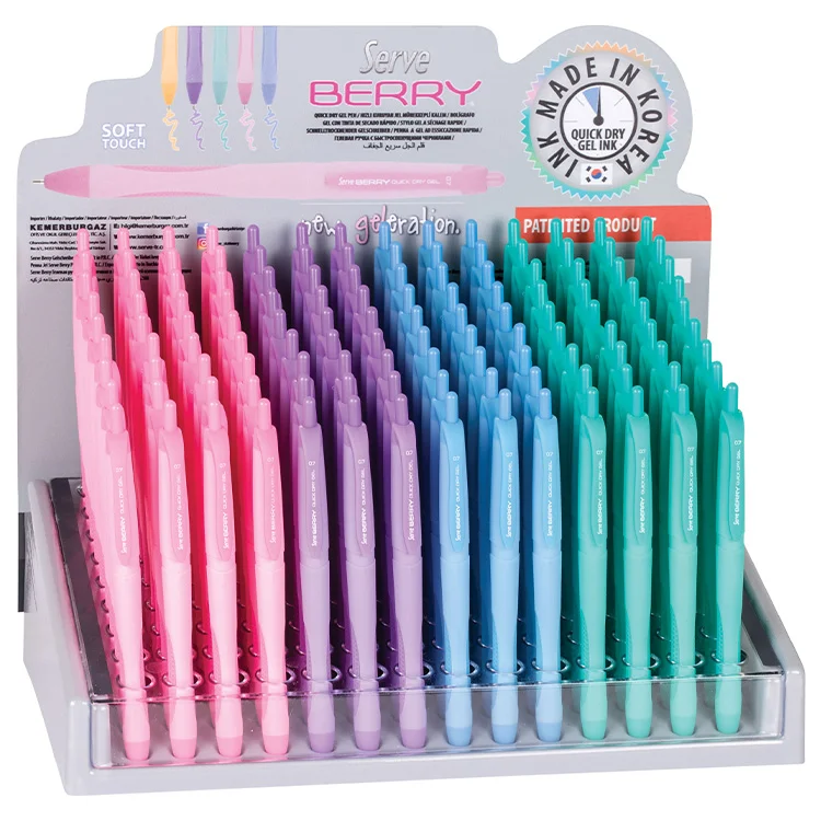 Serve Berry Jel Kalem 0.5 Mm Stand 126li Sv-brgel07126p-p