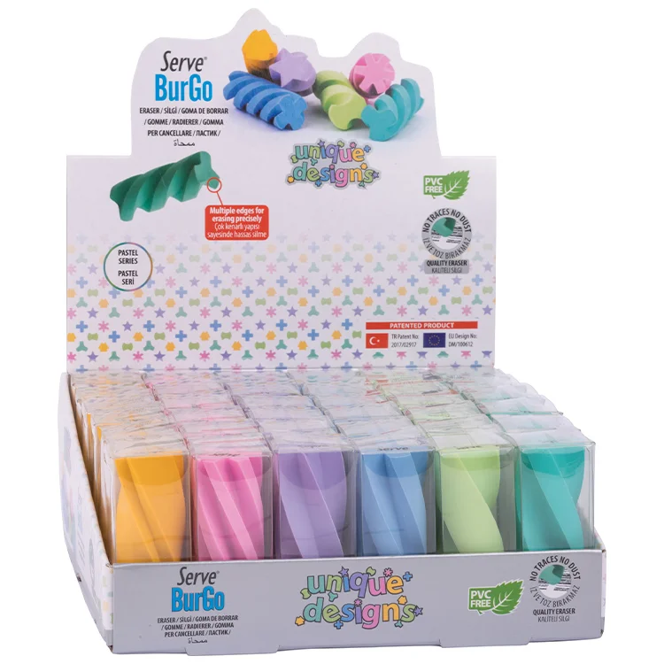 Serve Burgo Silgi Pastel Kartn Stnd 36li Tekli Pet Sv-burgo36ktps-p1