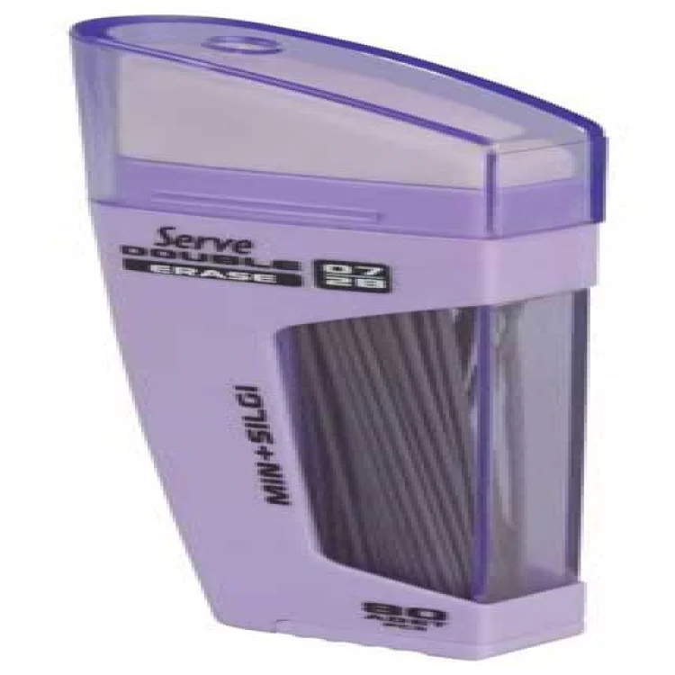 Serve Double Min Uç 0.7 Mm Uç+silgi Lavanta Sv-dsmla07-t