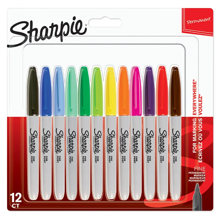 Sharpie Fine Permanent Markör Krş.12li 2157681