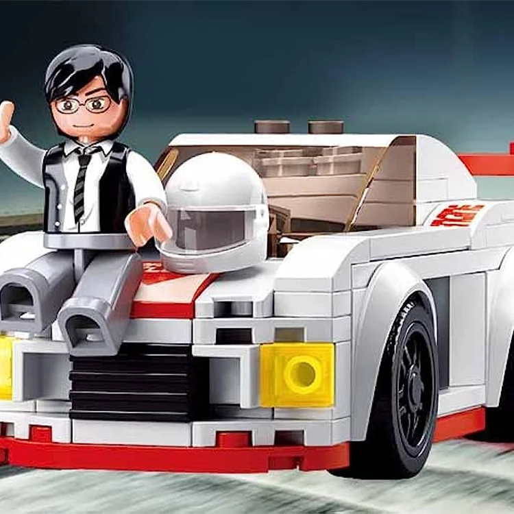 Sluban Car Club Yarış Arabası_ Beyaz 1016000164000