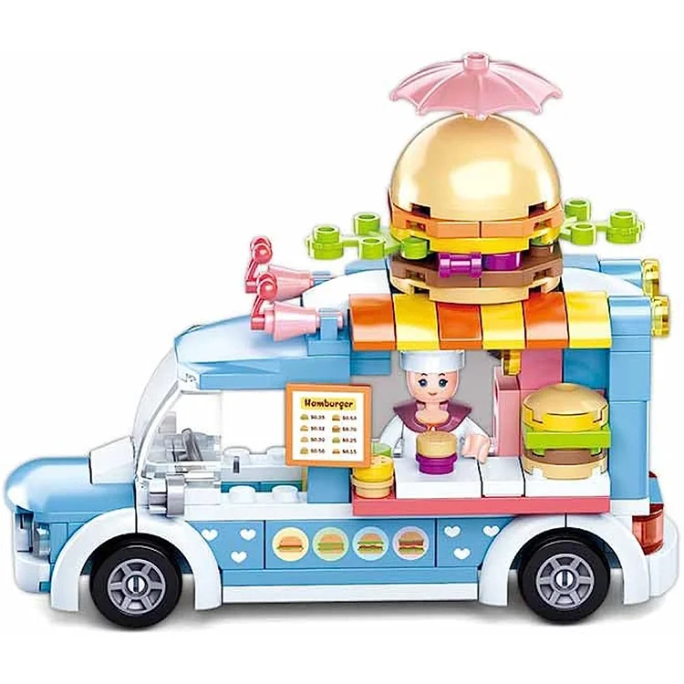 Sluban Girls Dream Yemek Arabası-hamburger 1016000254000