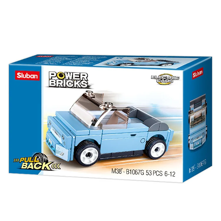 Sluban Power Bricks Mavi Araba 1016000238000