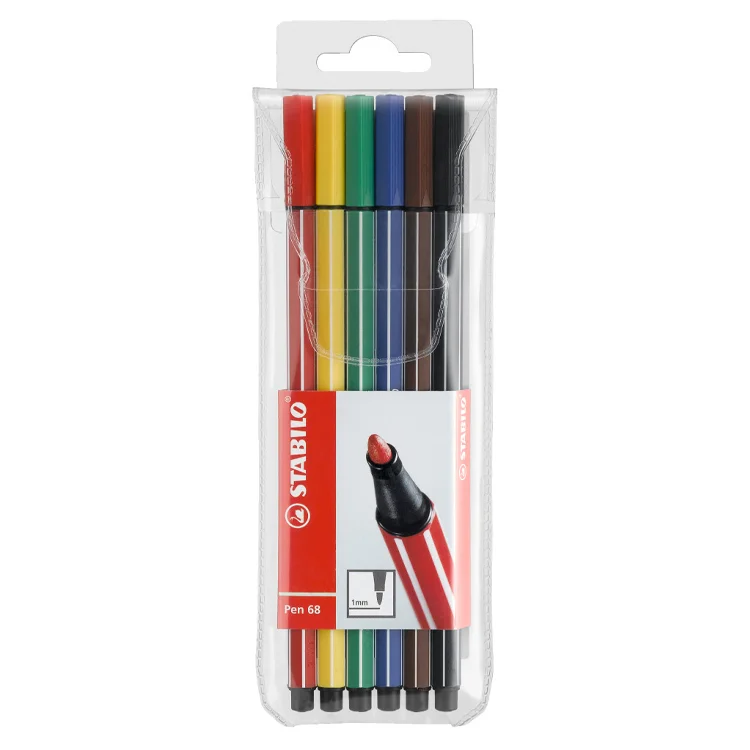 Stabilo Pen 68- 6806/pl. 6lı Paket 51002548