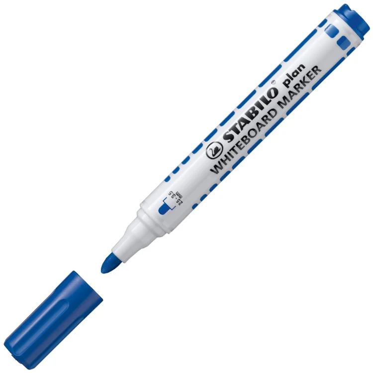 Stabilo Plan Beyaz Tahta Kalemi Mavi  641/41
