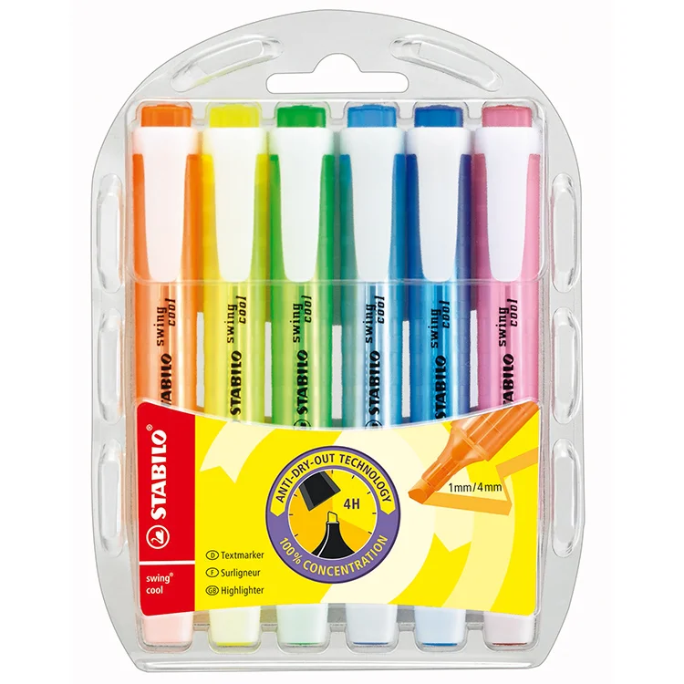 Stabilo Swing Coll Fosforlu Kalem 6li 275/6 - 51002351