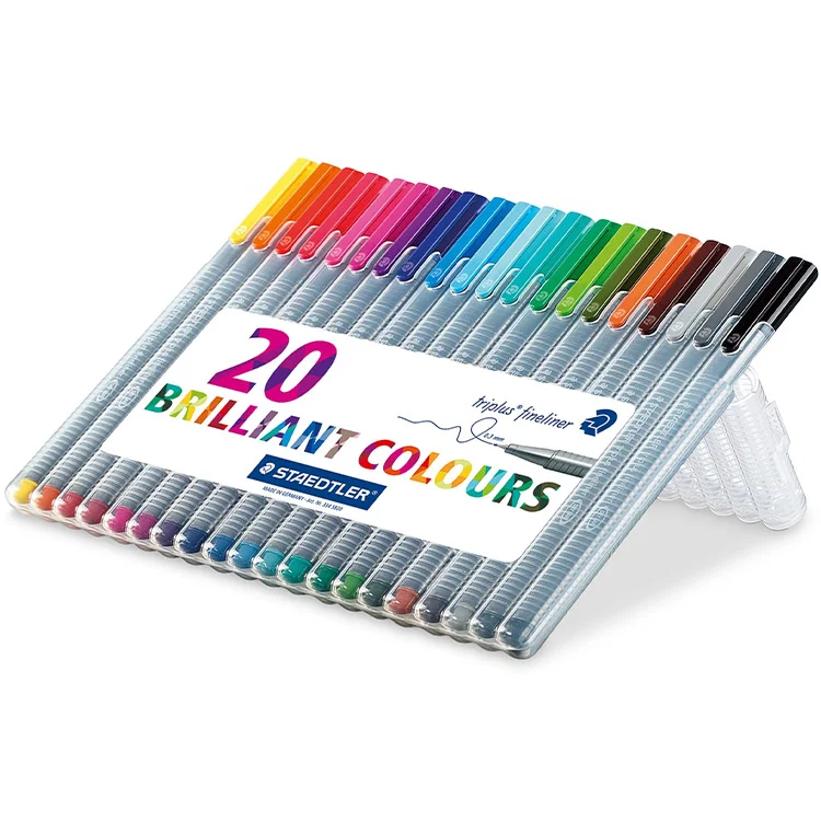 Staedtler 334 Sb20 02 Triplus Fineliner 0.3 20li Set