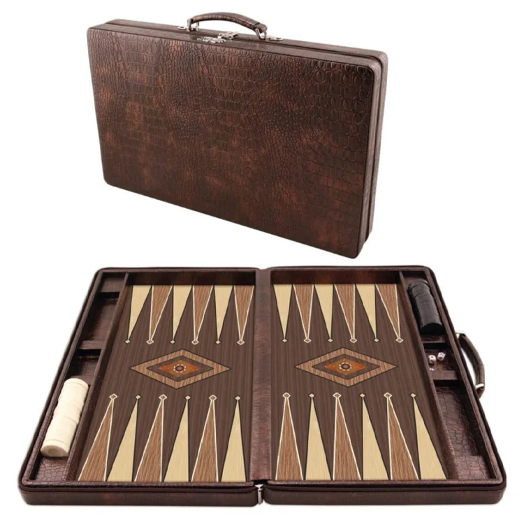 Star 1020975 Deri Çanta Tavla Büyük