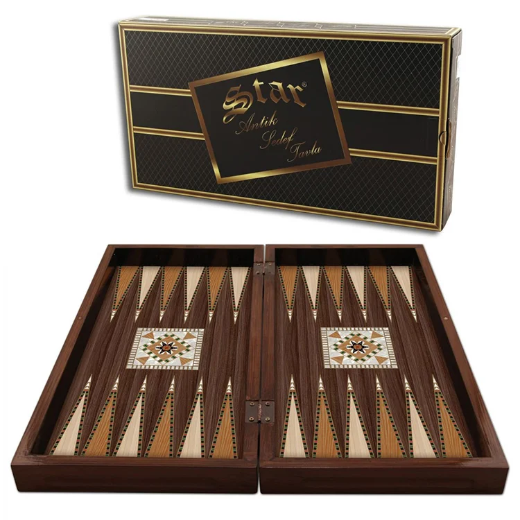 Star 1021552 Antik Hatem Tavla Takımı