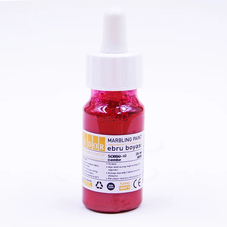 Südor Ebru Boyası 25 Ml Pembe Sd850-10