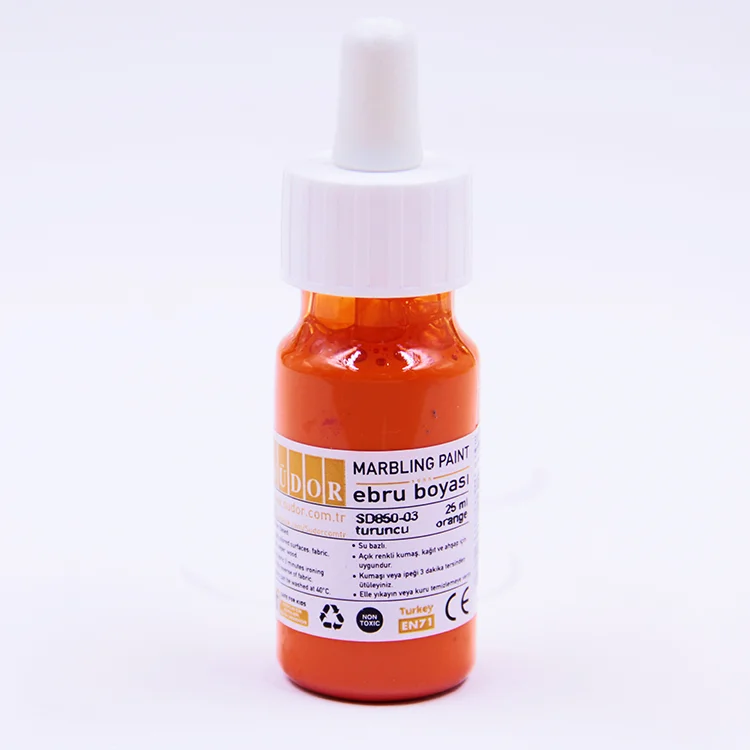 Südor Ebru Boyası 25 Ml Turuncu Sd850-03