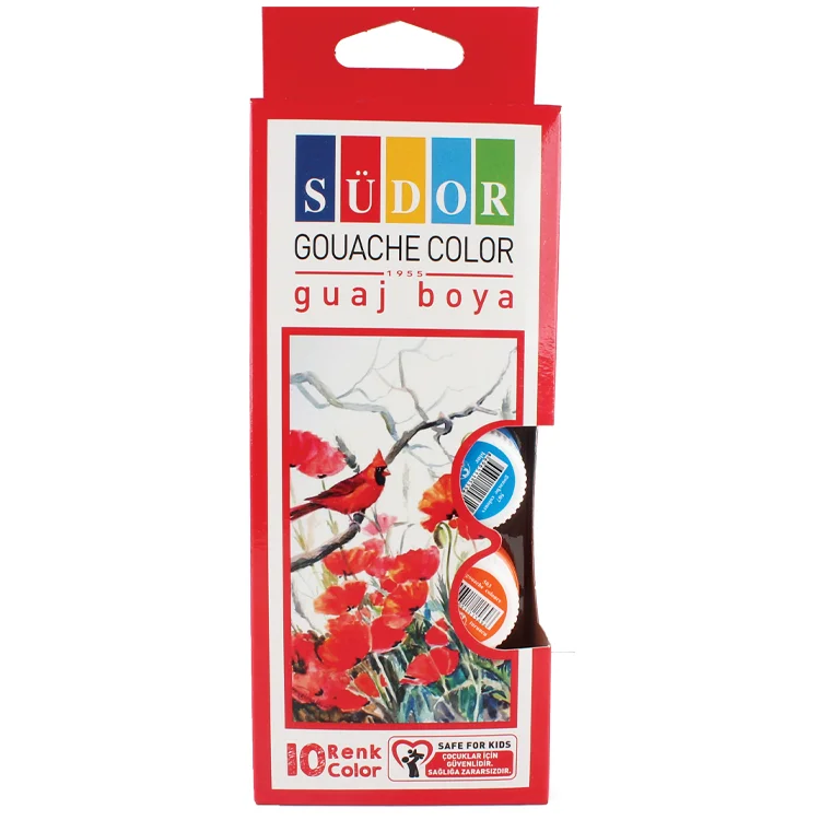 Südor Guaj Boya 10lu Pet Şişe 15 Ml Sd-522