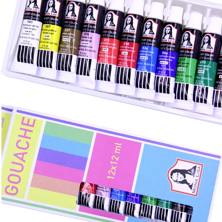 Südor Guaj Boya Monalisa 12li Tüp 12 Ml Sd-57512