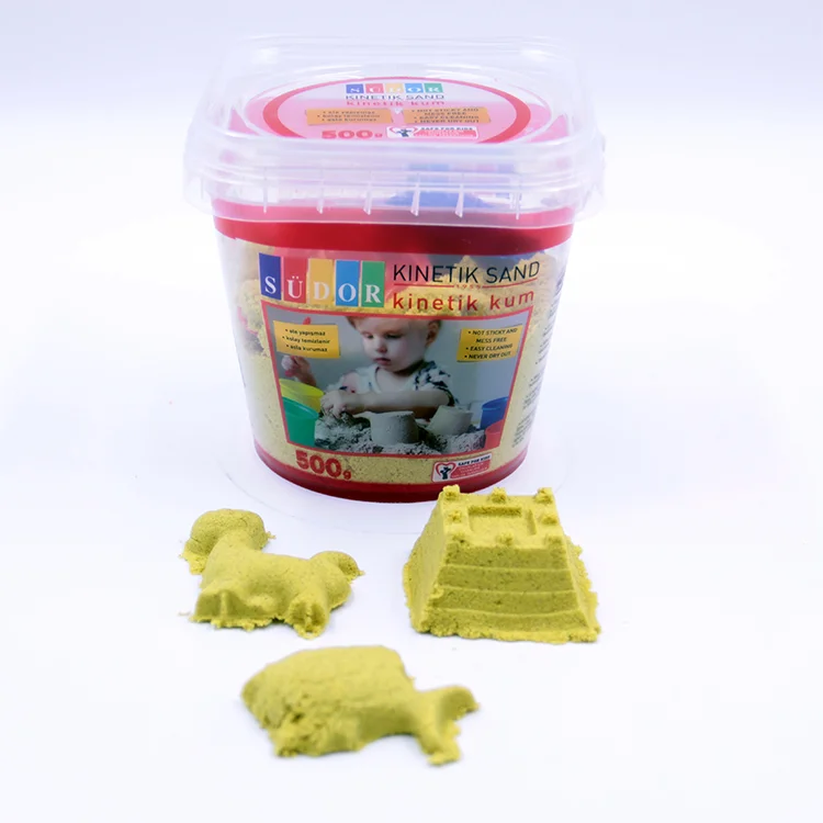Südor Kinetik Kum Kovalı 500 Gr Sarı Ks02-2