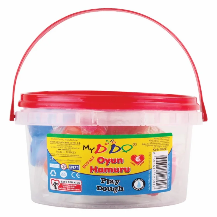 Südor Oyun Hamuru Mydido 6 Renk Kovalı -no:231