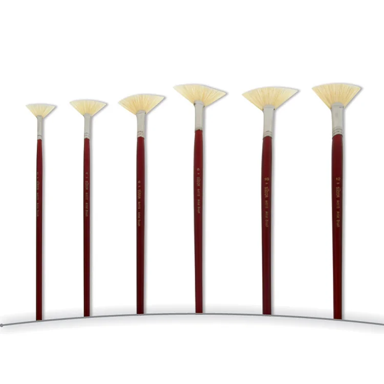 Südor Yelpaze Fırça Beyaz Kıl (06) 113