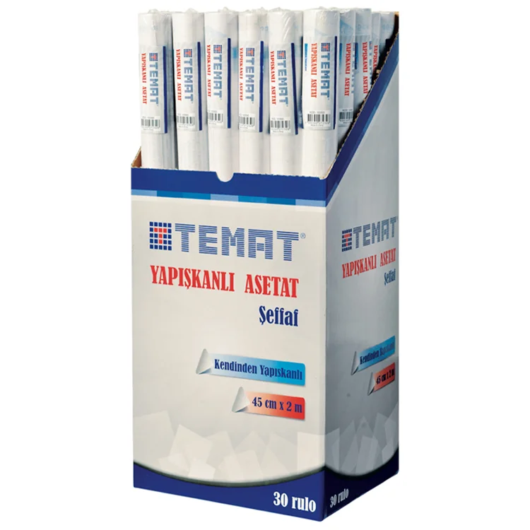 Temat Rulo Asetat Yapışkanlı 45*2 Metre 10350
