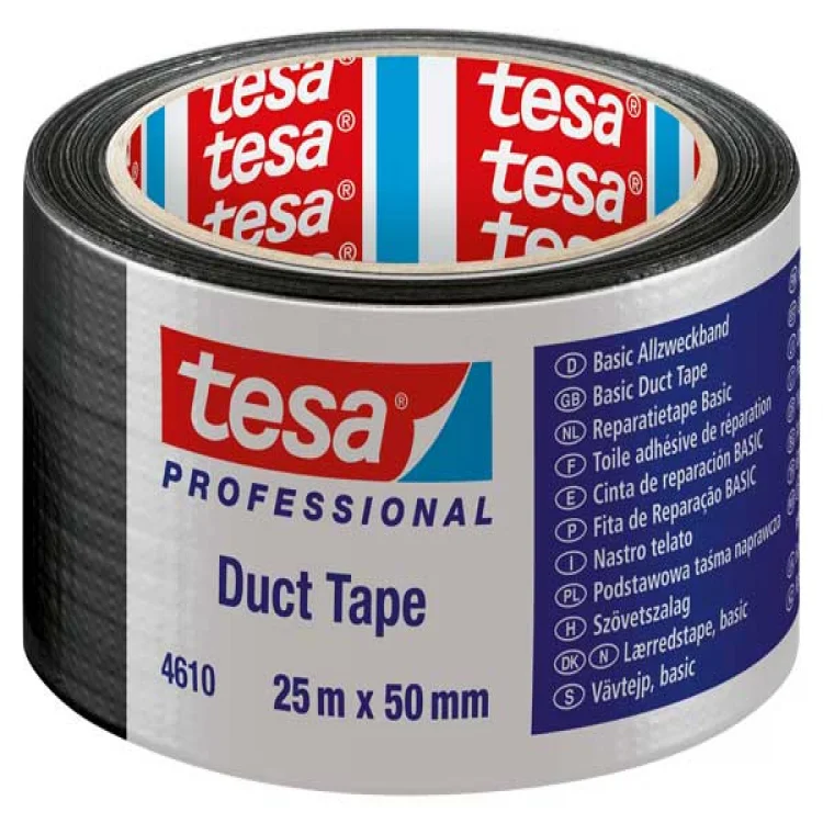Tesa Duct Tape 50*50 Black Tamir Bant 04610-00004-00