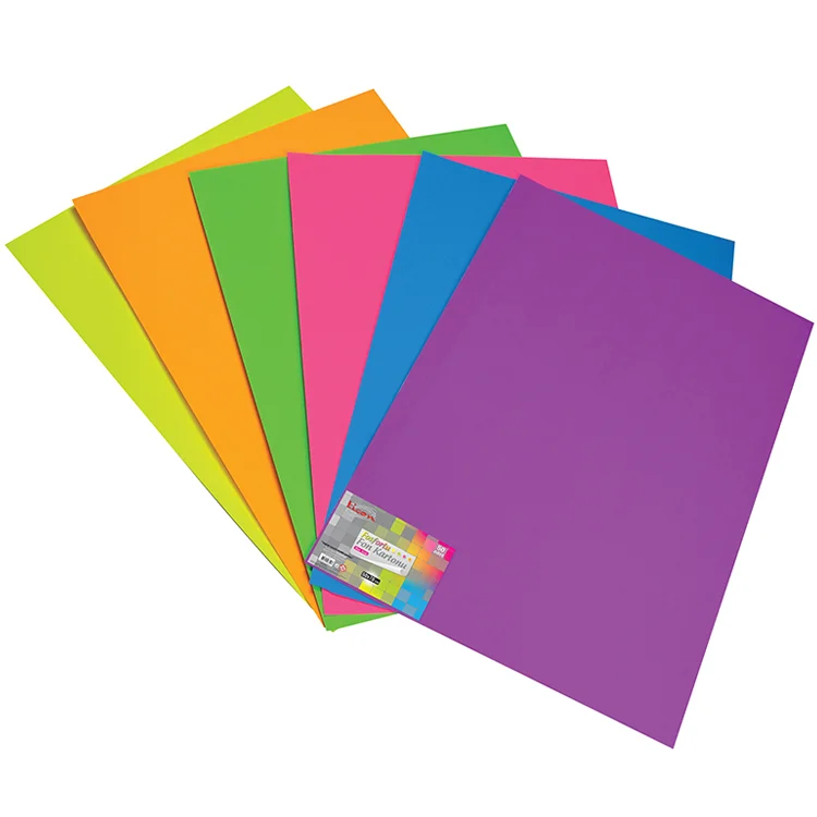 Ticon Fon Kartonu 50*70 Fosforlu Yeşil 50li -74019