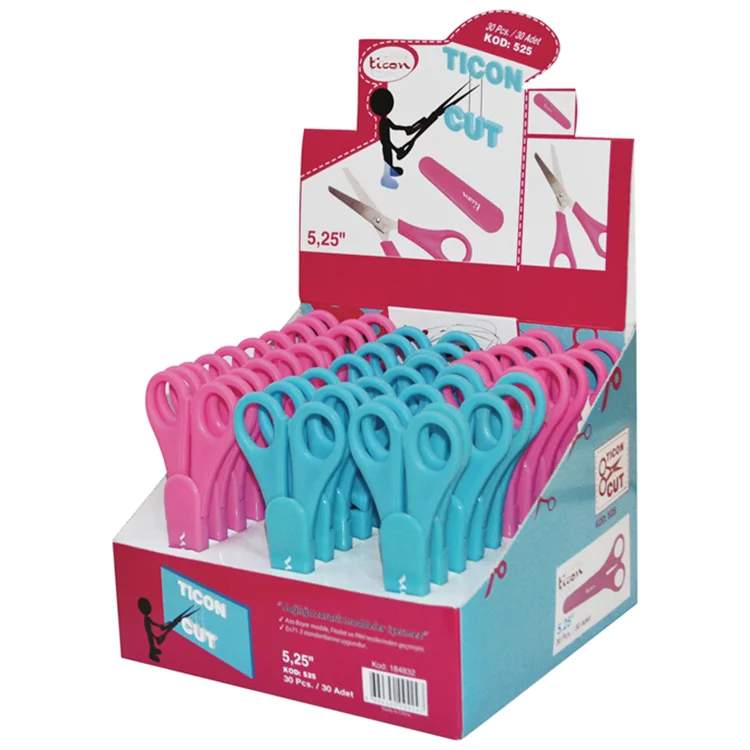 Ticon Okul Makası 525 5,25 Korumalı 184832