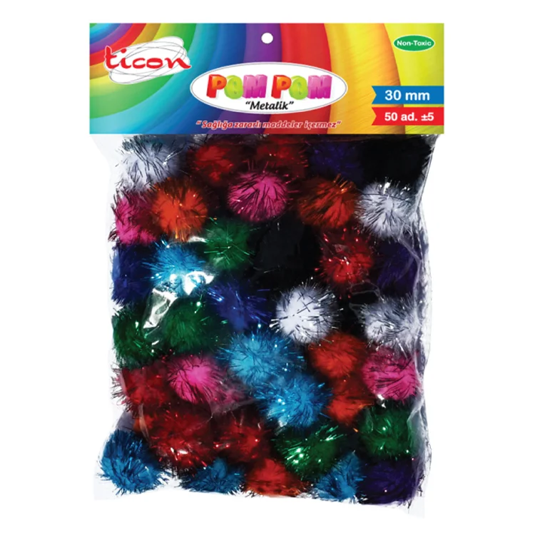 Ticon Ponpon 30 Mm 50li Paket 247929