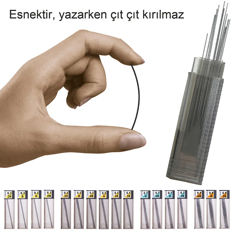 Tombo Mono Lead Min Uç 0.5 Mm 2b 3lü Paket R5-rg.p3 2b
