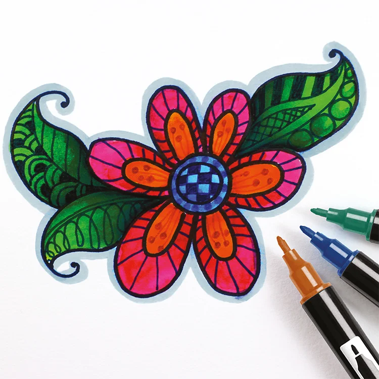 Tombow Ab-t Dual Brush Pen Grafik Kalemi Set 10renk Yumuşak Renkler Lv-t-xaab-t10cmuc 56186