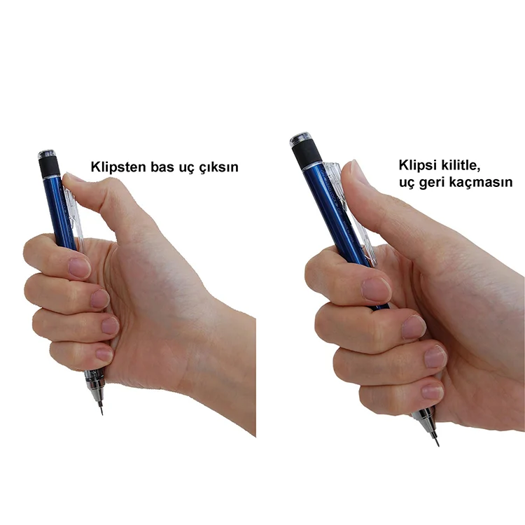 Tombow Mono Graph Mechanical Versatil Kalem 0.3 Mm Mavi 41r3