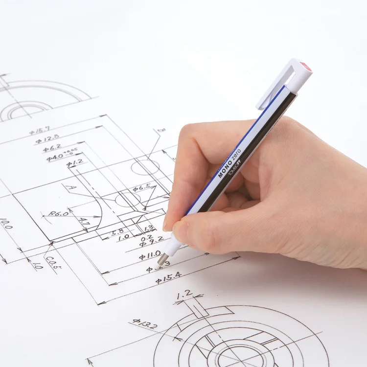 Tombow Mono Zero Kalem Silgi Yuvarlak Uç Lv-t-eh-kur