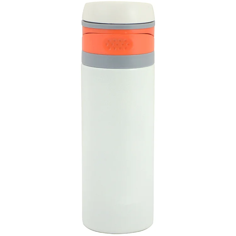 Trendix Dual Secure Çelik Termos Matara Q Beyaz Dst-400-be