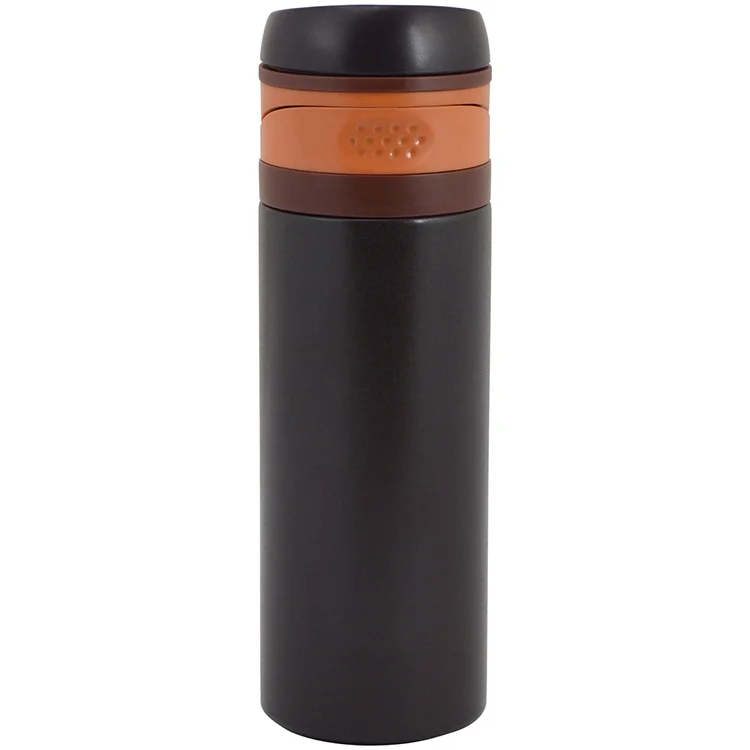 Trendix Dual Secure Çelik Termos Matara Q Kahve Dst-400-ka