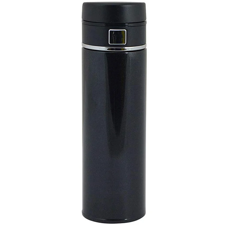 Trendix Easy Secure Çelik Termos Matara Q Siyah Est-420-si