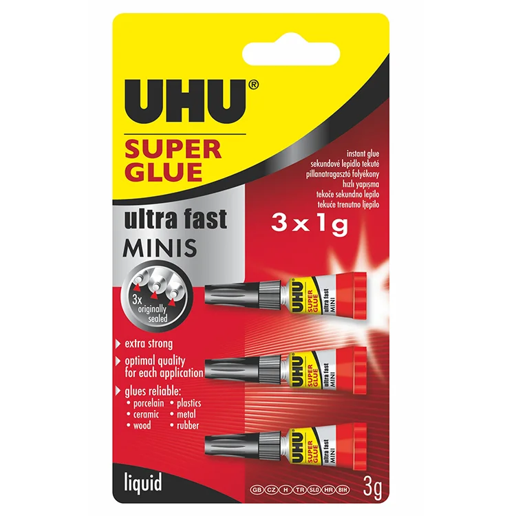 Uhu Süper Glue 3lü Mini Japon Yap.uhu45415 51005485