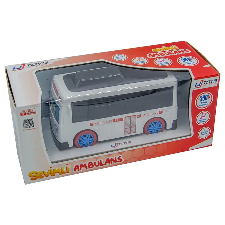Uj Toys Çarp Dön Araba_sevimli Ambulans Oyck